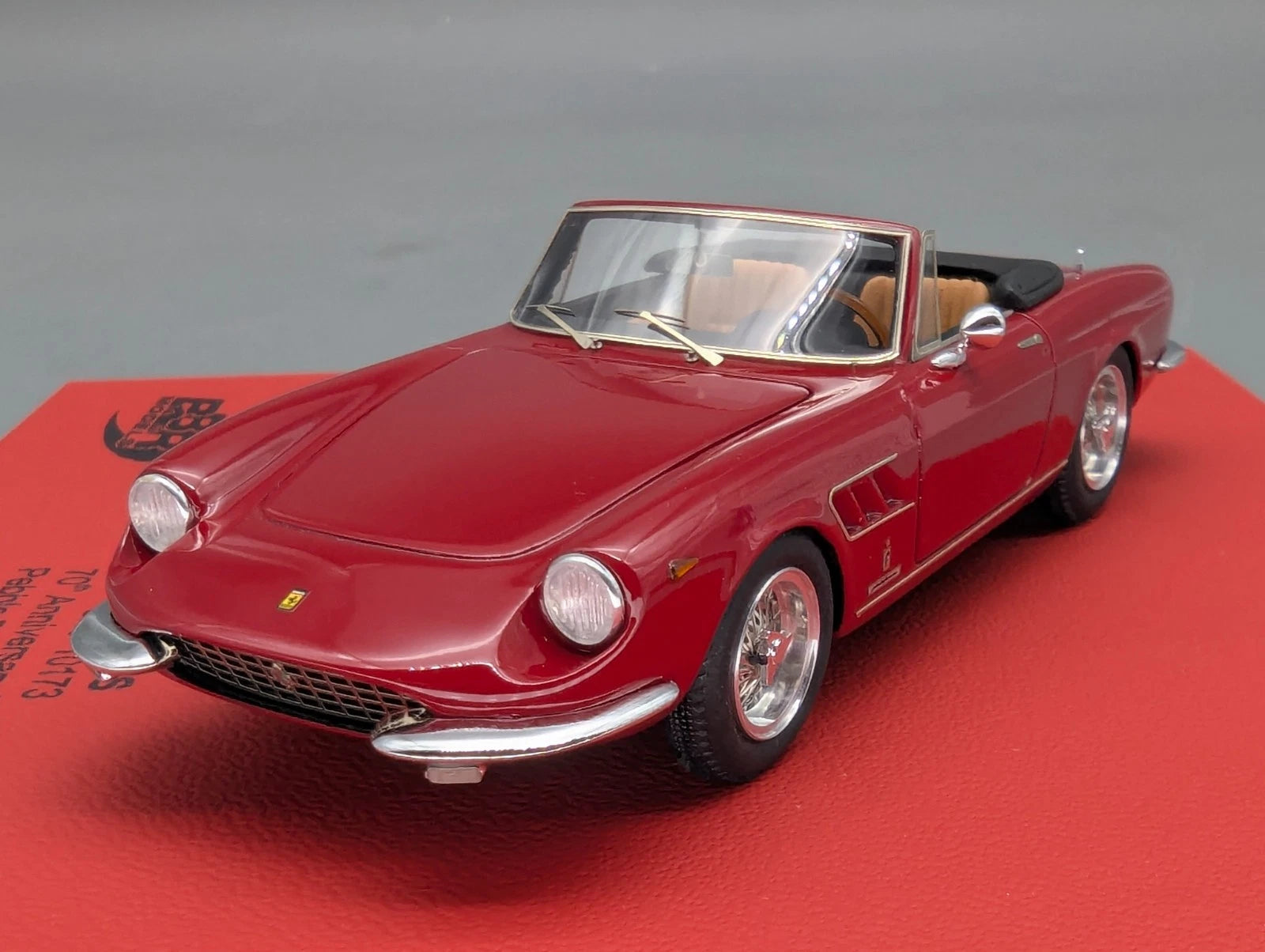 Modellautos 1:43 BBR Ferrari 330 GTS 70th Annivers. 2017 Limited 01/05 mit OVP