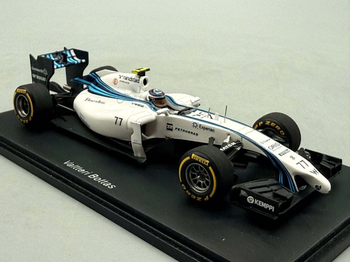 Modellautos 1:43 Spark Williams FW36 Mercedes 3rd Abou Dhabi GP 2014 mit OVP