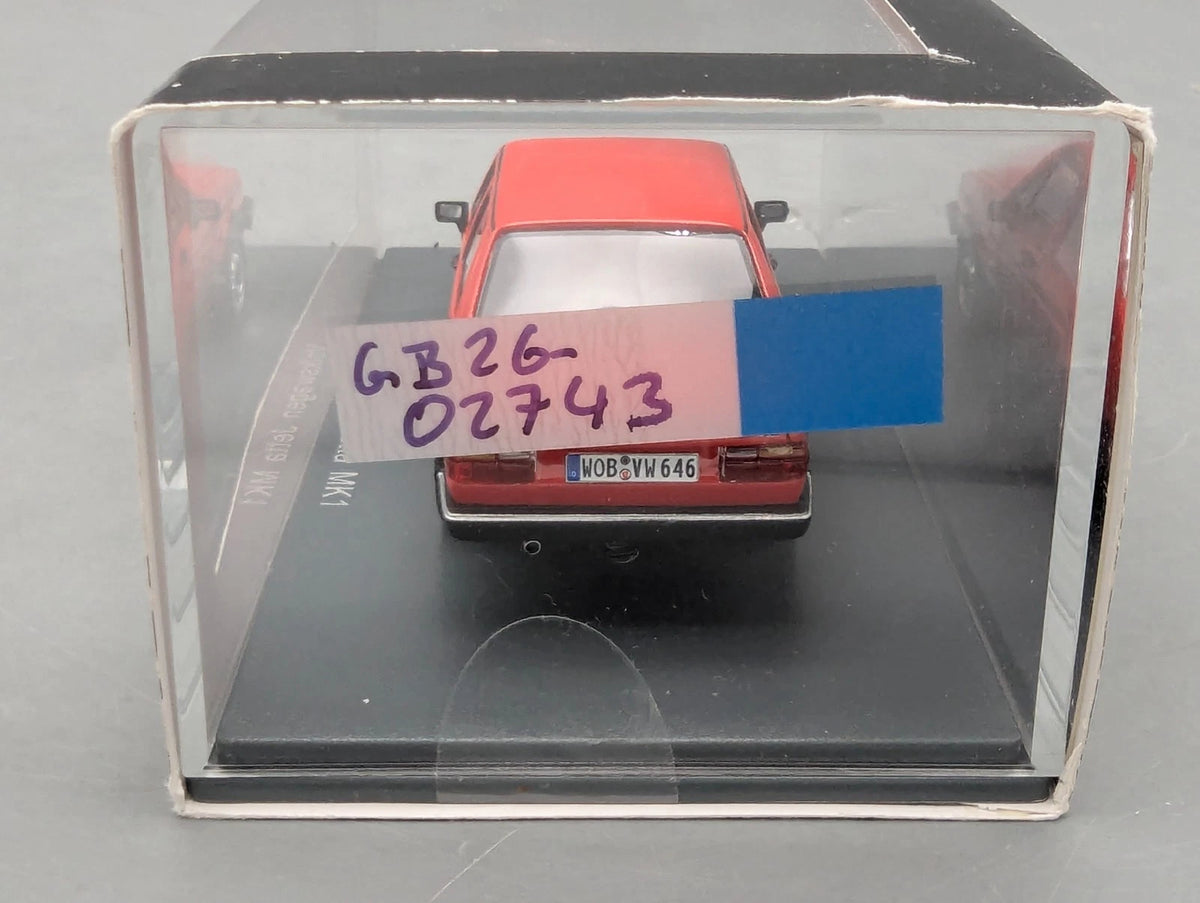 Modellautos 1:43 Neo Scale Models 43646 Volkswagen VW Jetta Mk1 Rot mit OVP