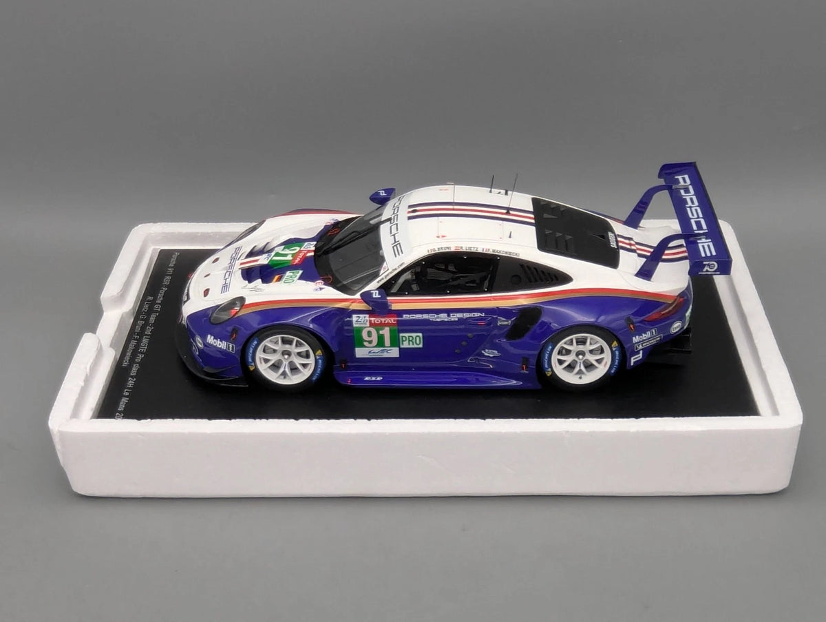 Modellautos 1:18 Spark 18S392 Porsche 911 RSR 24h Le Mans 2018 #91 Lietz uA OVP