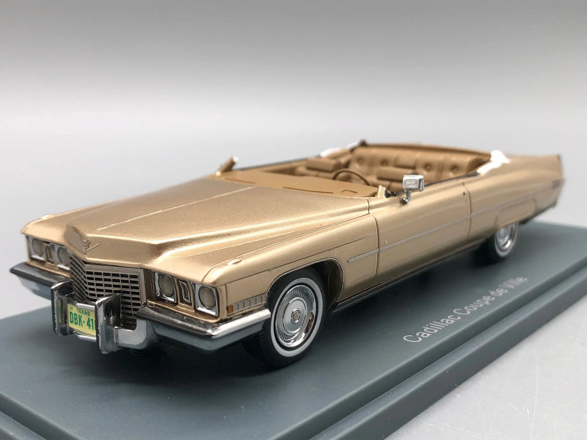 Modellautos 1:43 Neo Scale Models Cadillac Coupe De Ville mit OVP beschädigt