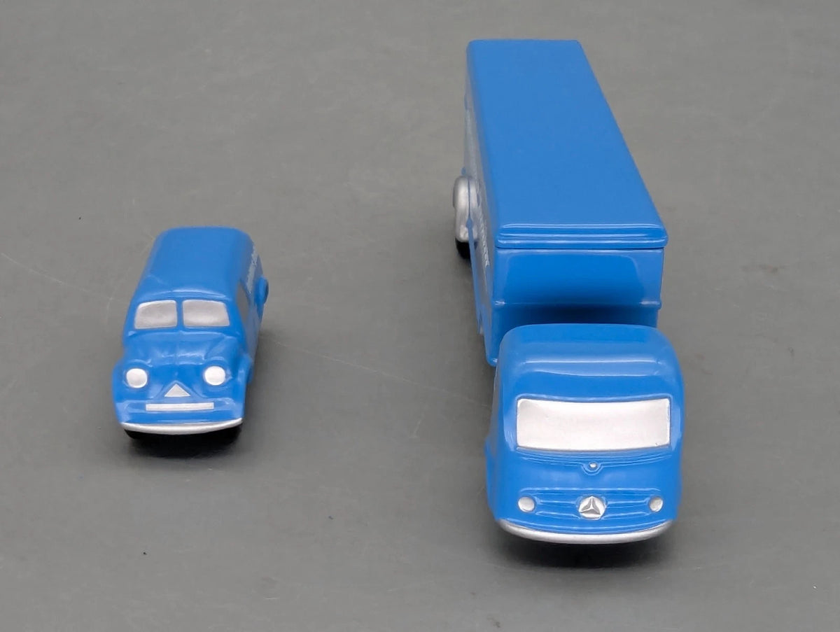 Modellautos 1:90 Schuco Piccolo-Set 2001 Versandhaus Quelle 2-teilig mit OVP