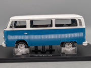 Modellautos 1:18 KK-Scale Volkswagen VW T2b Bus Türkisblau Weiß mit OVP