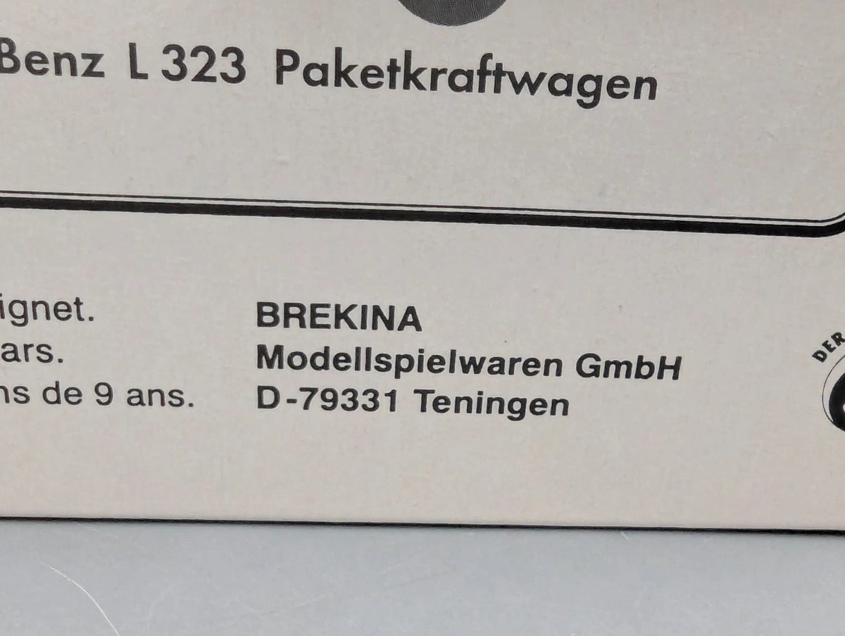 LKW Modell H0 1:87 Brekina Serie 5 Historische Post Fahrzeuge DBP 3-tlg Set OVP