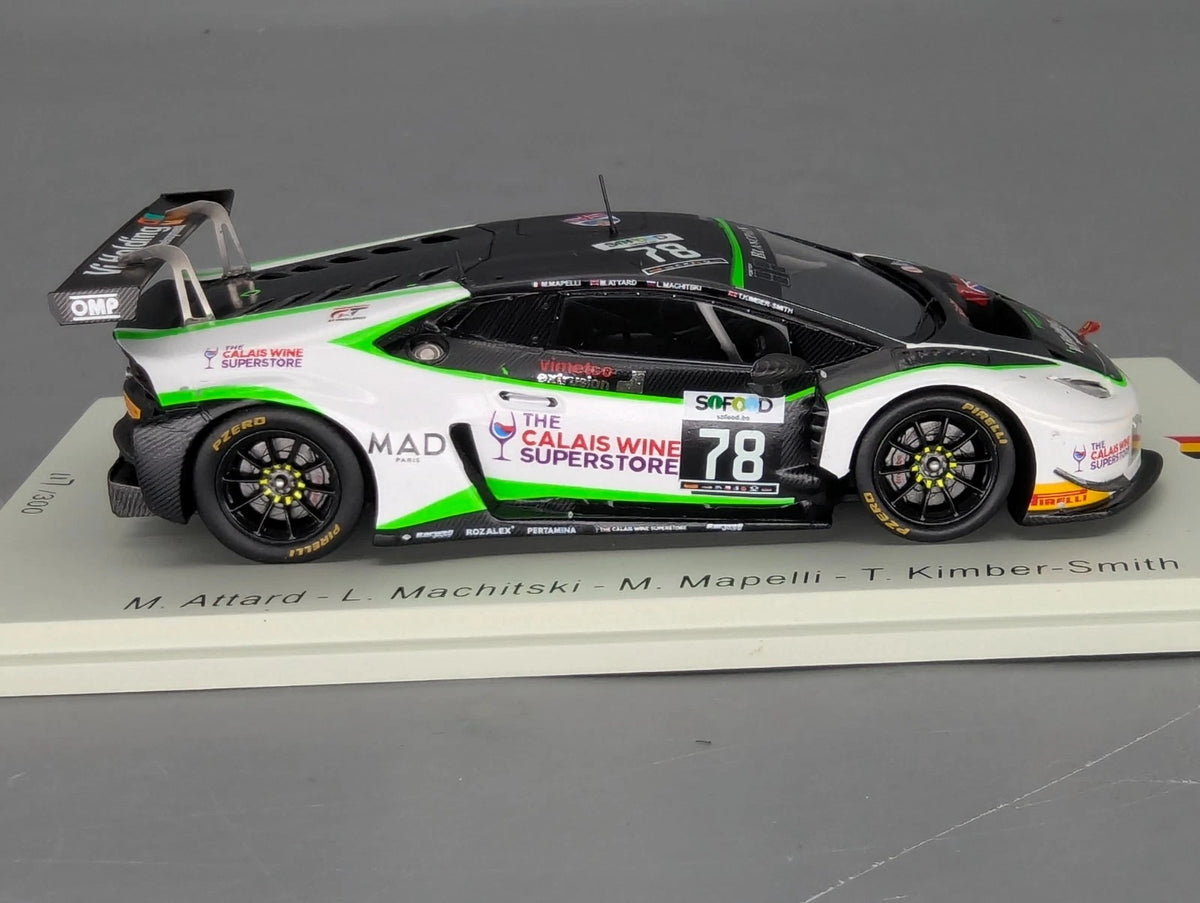 Modellautos 1:43 Spark SB293 Lamborghini Huracan GT3 24h Spa 2016 #78 OVP
