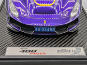 Modellautos 1:12 BBR Ferrari 488 Pista Viola Al Humad Ltd 21/21 Stück OVP