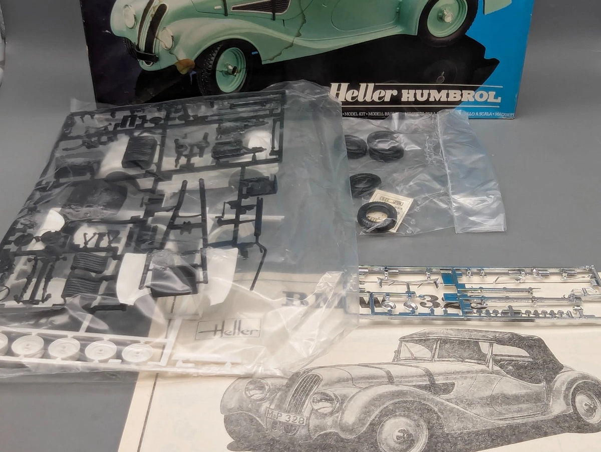 Modellauto Bausatz 1:24 Heller Humbrol 80701 BMW 328 mit OVP