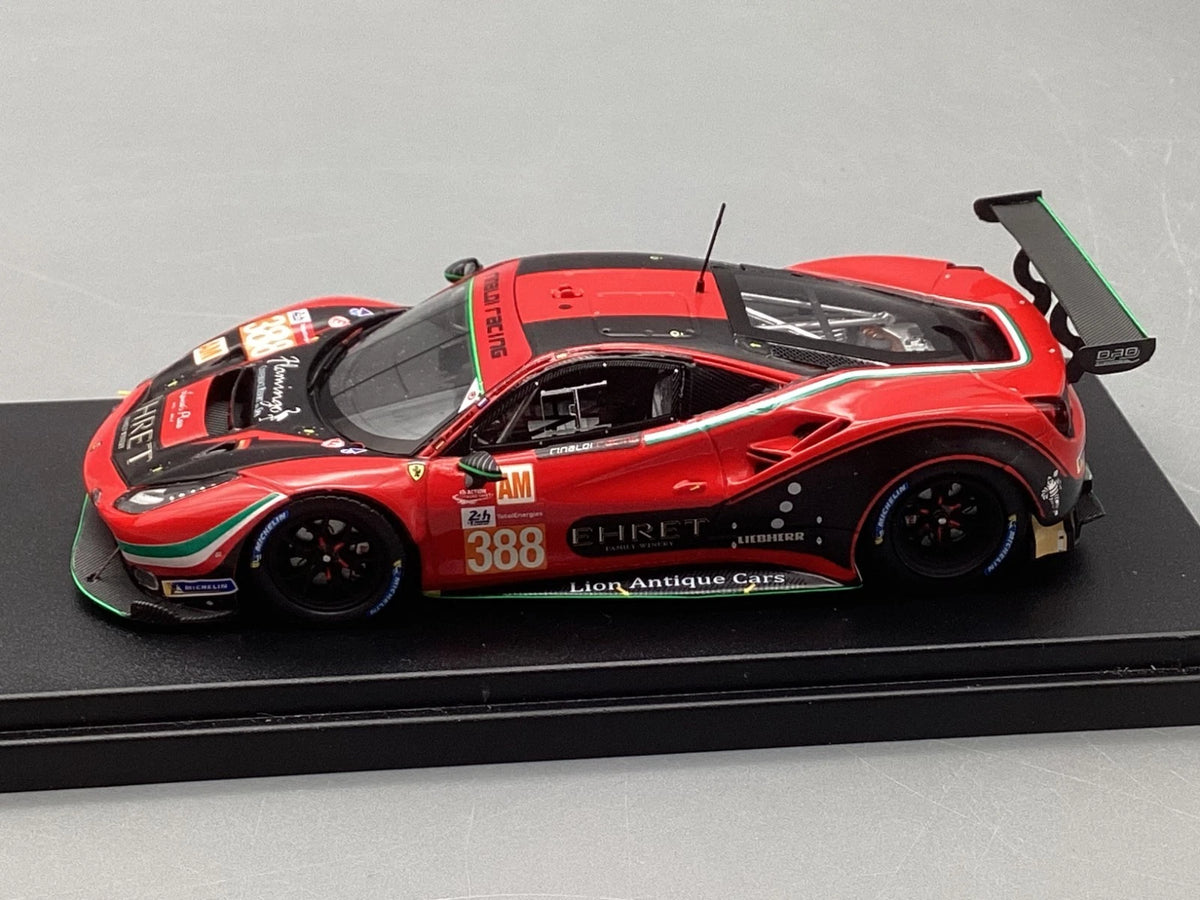 Modellautos 1:43 LookSmart Ferrari 488 GTE Rinaldi Racing #388 mit OVP