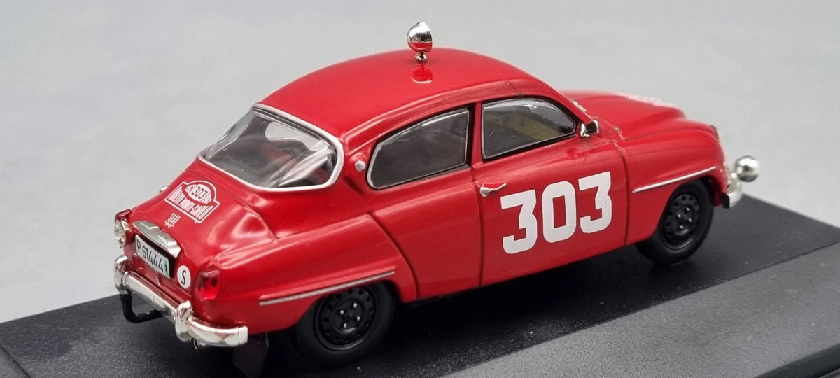 Modellautos 1:43 Atlas Saab 96 #303 Rallye Monte Carlo 1962 OVP