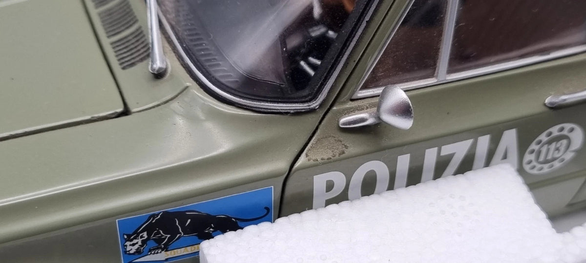 Modellautos 1:18 Minichamps 180 120991 Alfa Romeo Giulia Polizia OVP