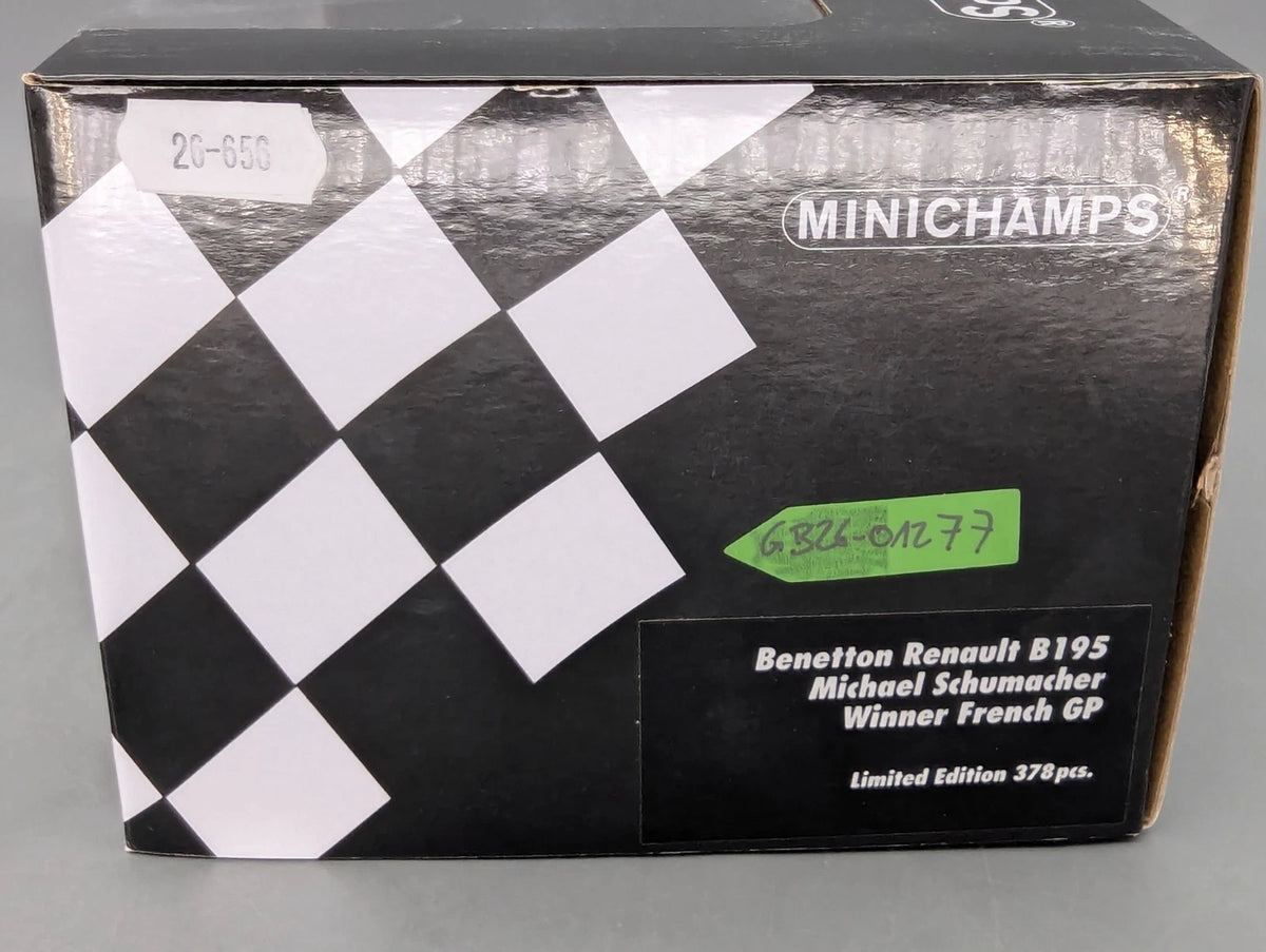 Modellautos 1:18 Minichamps Benetton Renault B195 WINNER #1 M. Schumacher OVP