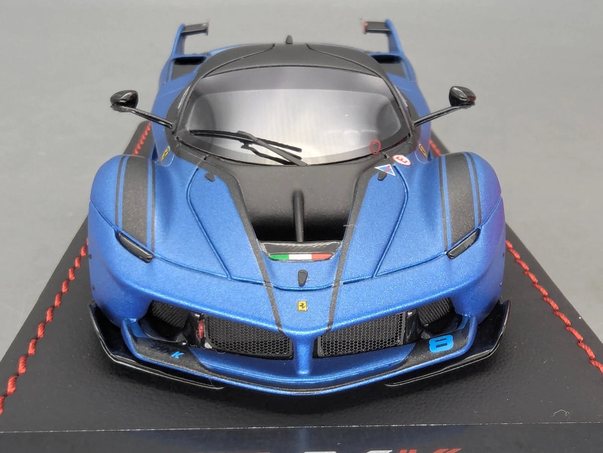 Modellautos 1:43 BBR Deluxe Calsito Ferrari FXX-K Car #8 Blu Corsa Ltd 01/20 OVP