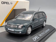Modellautos 1:43 Schuco Opel Vectra Caravan Dunkel Grün Metallic mit Dealer OVP