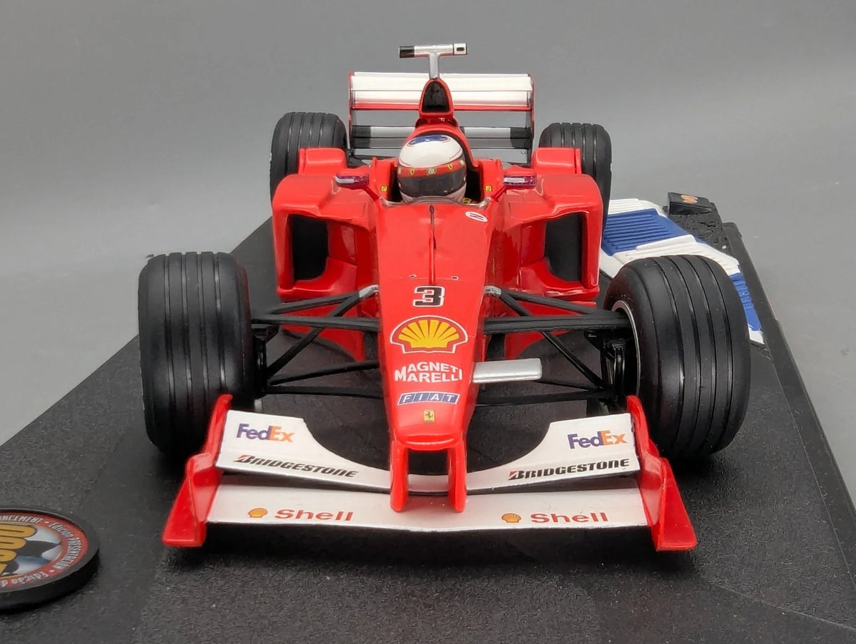 Modellautos 1:18 Hot Wheels Racing 26697 Ferrari F1-2000 #3 M Schumacher OVP