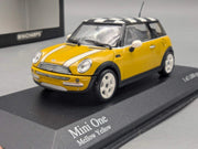 Modellautos 1:43 Minichamps Mini One 2001 Mellow Yellow mit OVP
