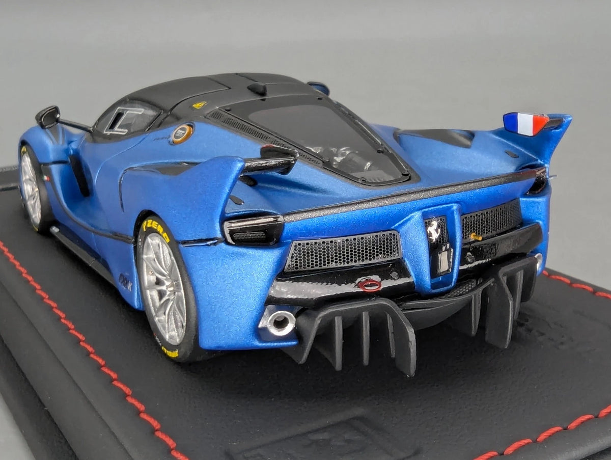 Modellautos 1:43 BBR Deluxe Calsito Ferrari FXX-K Car #8 Blu Corsa Ltd 01/20 OVP