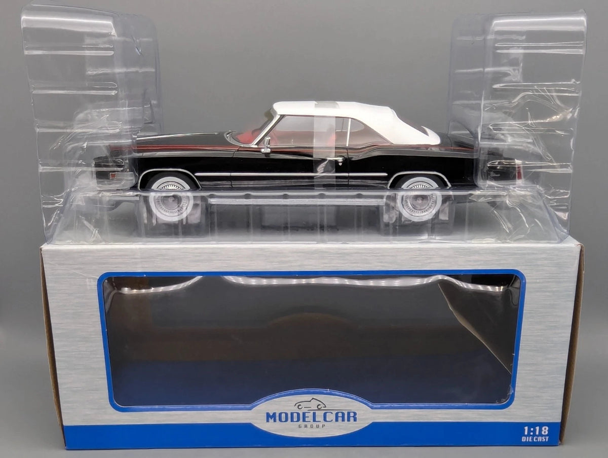 Modellautos 1:18 MCG Modelcar Group 18473 Cadillac Eldorado Convertible Blk OVP
