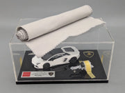 Eidolon Make Up 1:43 Lamborghini Aventador LP760-2 Engine Set Oakley Weiß OVP