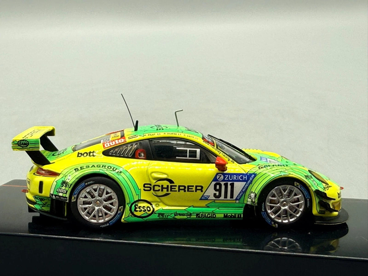 Modellautos 1:43 Ixo Porsche 911 GT3 R #911 24h Nürburgring 2017 mit OVP