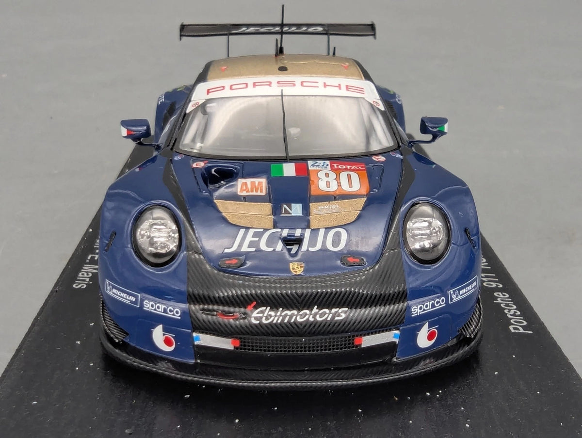 Modellautos 1:43 Spark S7040 Porsche 911 RSR 24h Le Mans 2018 #80 mit OVP
