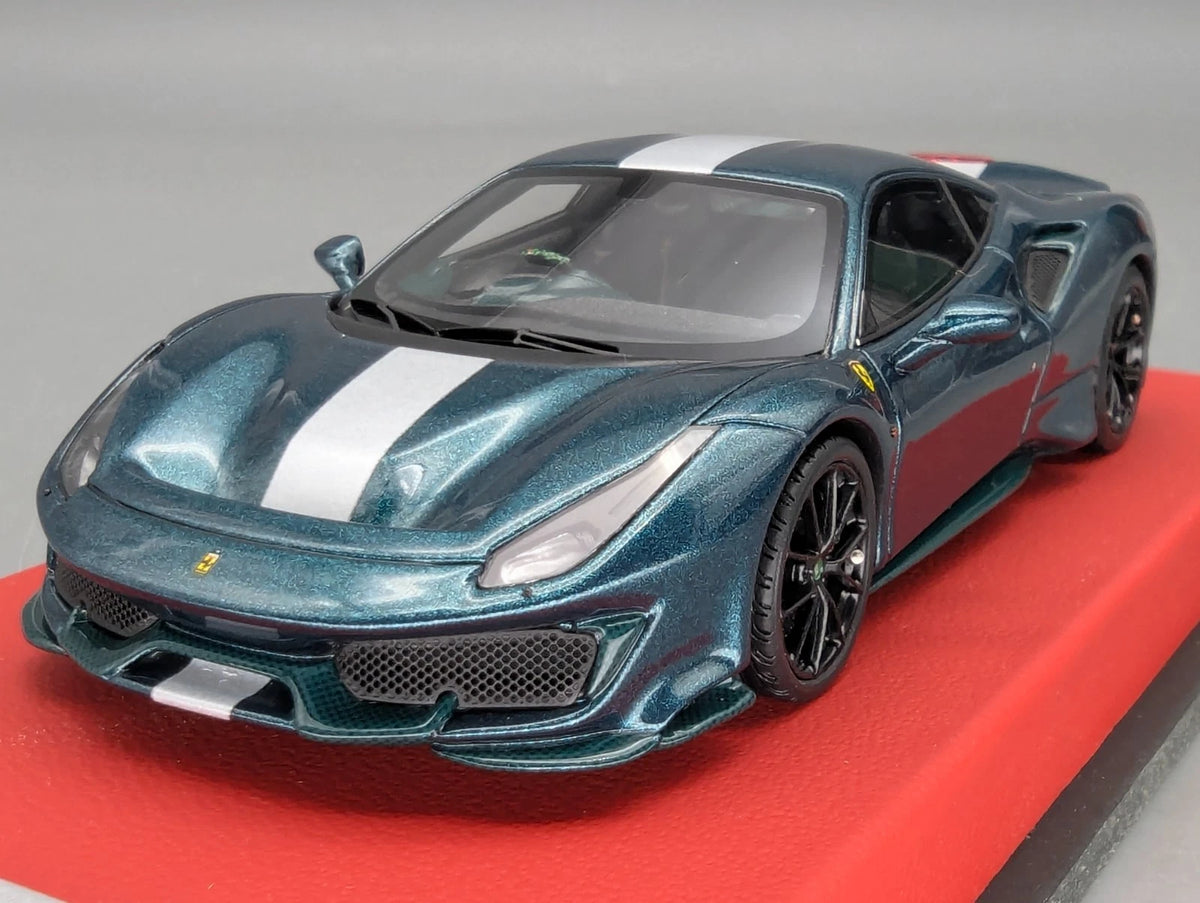 Modellautos 1:43 BBR Concept43 Ferrari 488 Pista RHD 2020 Verde SC Ltd 13/20 OVP