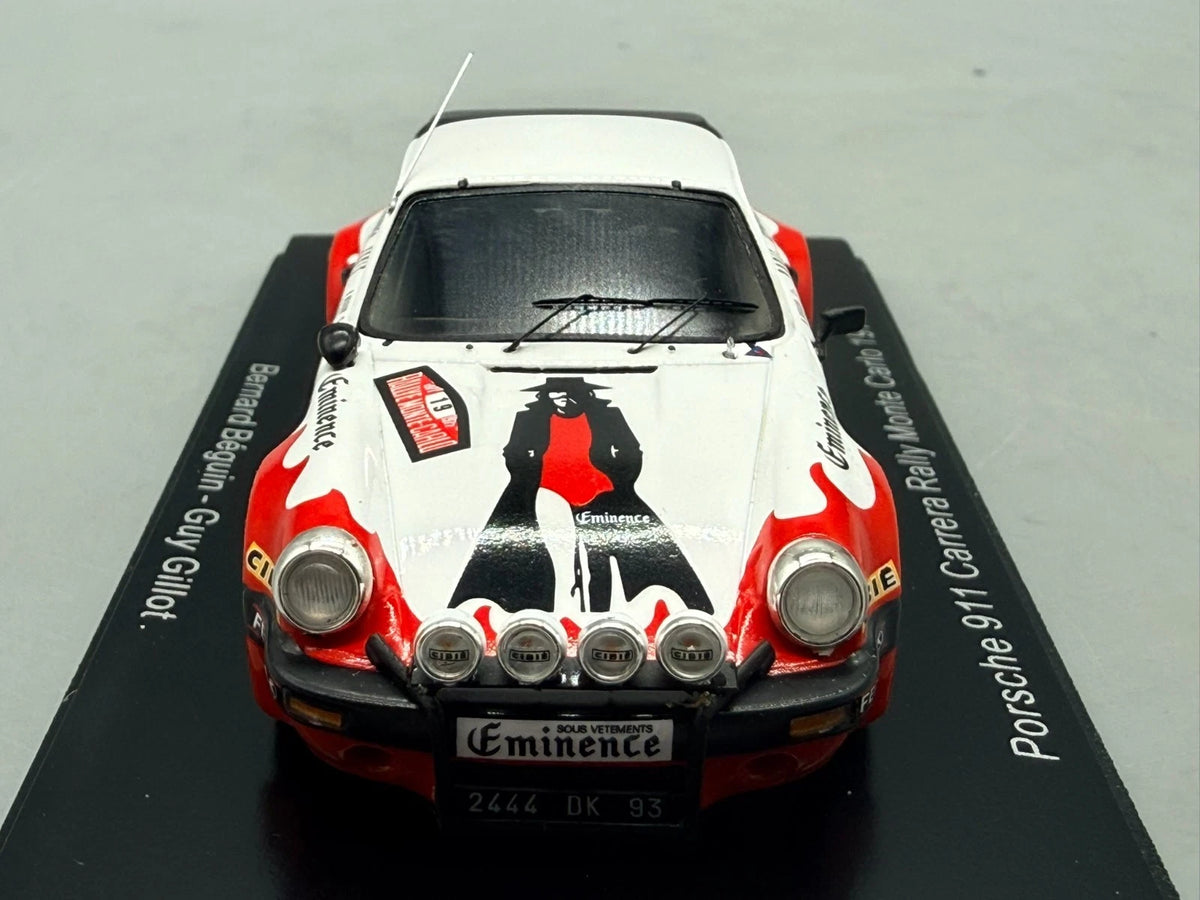 Modellautos 1:43 Spark Porsche 911 Carrera Rally Monte Carlo 1977 + OVP