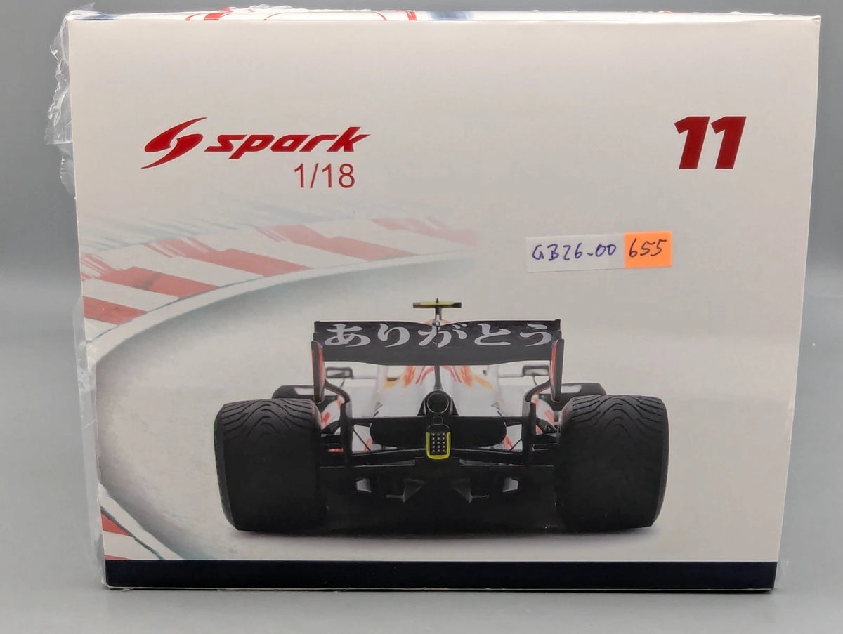 Modellautos 1:18 Spark Honda Red Bull RB16B 3rd Turkish GP 2021 #11 Perez OVP