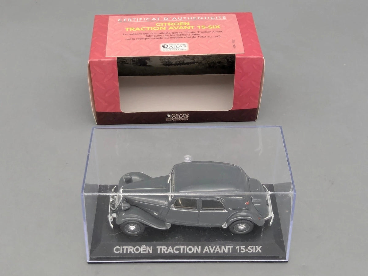 Modellautos 1:43 Atlas Citroen Traction Avant 15-Six mit OVP
