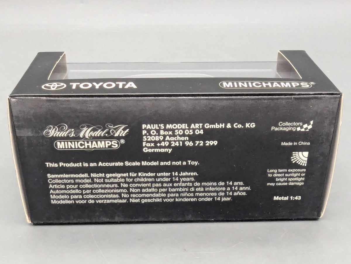 Modellautos 1:43 Minichamps Toyota Hillux Schwarz mit OVP