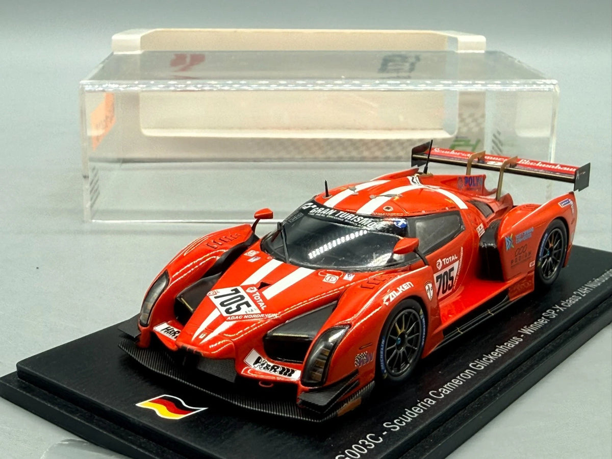 Modellautos 1:43 Spark SCG003C - Scuderia Cameron Glickenhaus #705 mit OVP