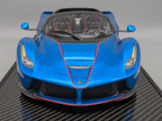 Modellautos 1:12 BBR Ferrari LaFerrari Aperta Blau UNIKAT Ltd. 01/01 Vitrine OVP