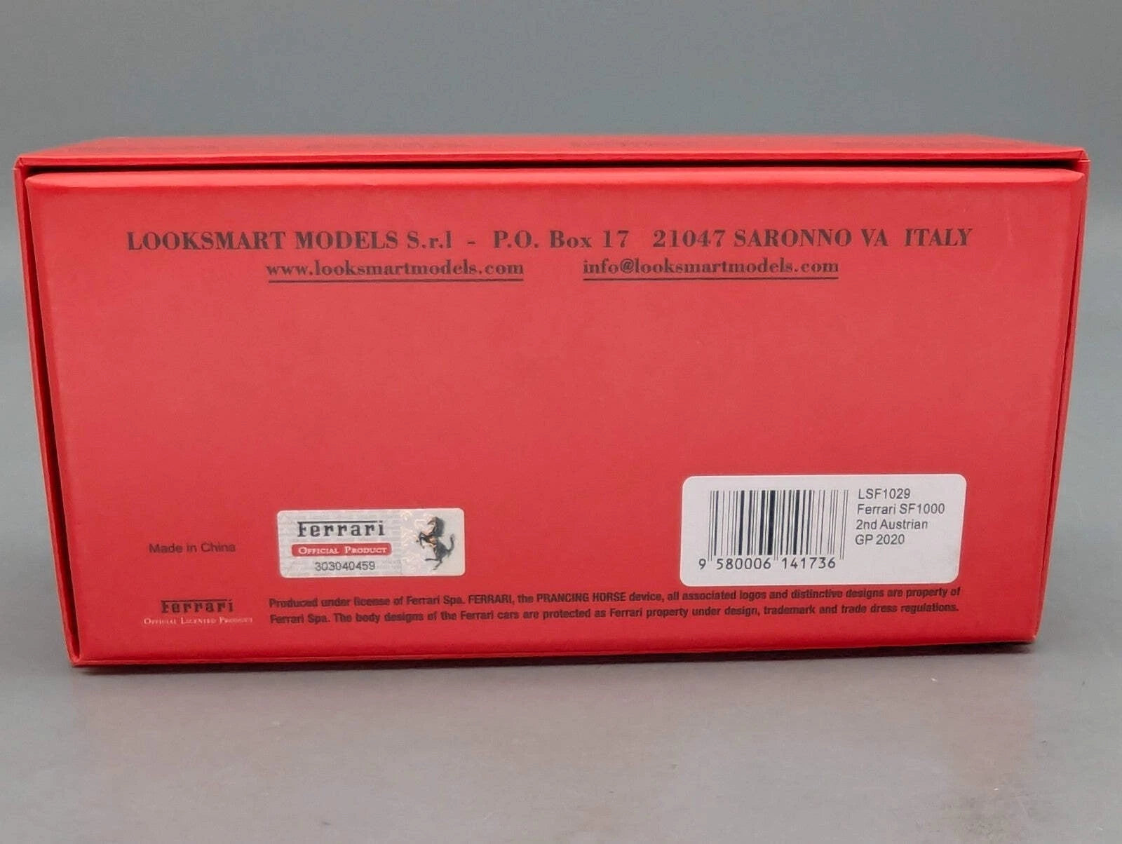 Modellautos 1:43 LookSmart Ferrari SF1000 Austria 2020 #16 Charles Leclerc OVP
