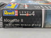 Hubschrauber Modell Bausatz 1:32 Revell 03804 Alouette 2 OHNE Farben mit OVP