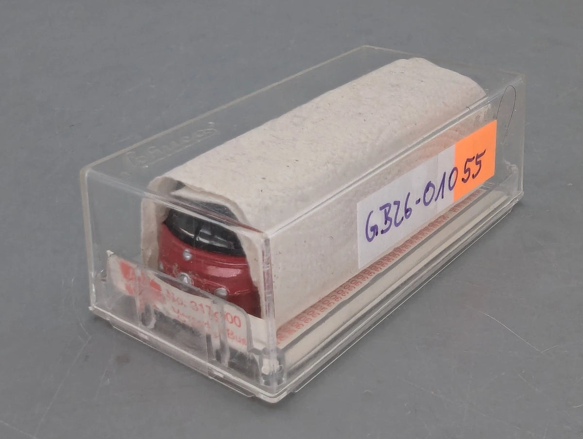Modellautos 1:66 Schuco Modell 900 Mercedes Bus O 321 H Original Schuco Vitrine
