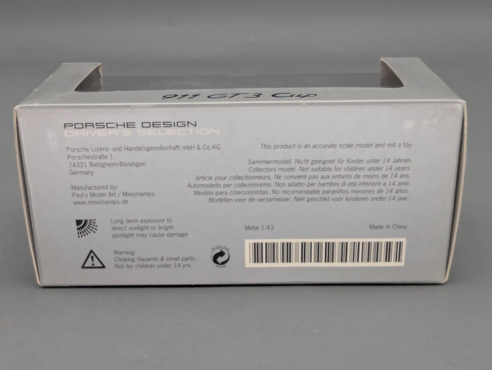 Modellautos 1:43 Minichamps Porsche 911 GT3 Cup 2006 #1 WAP Dealer OVP