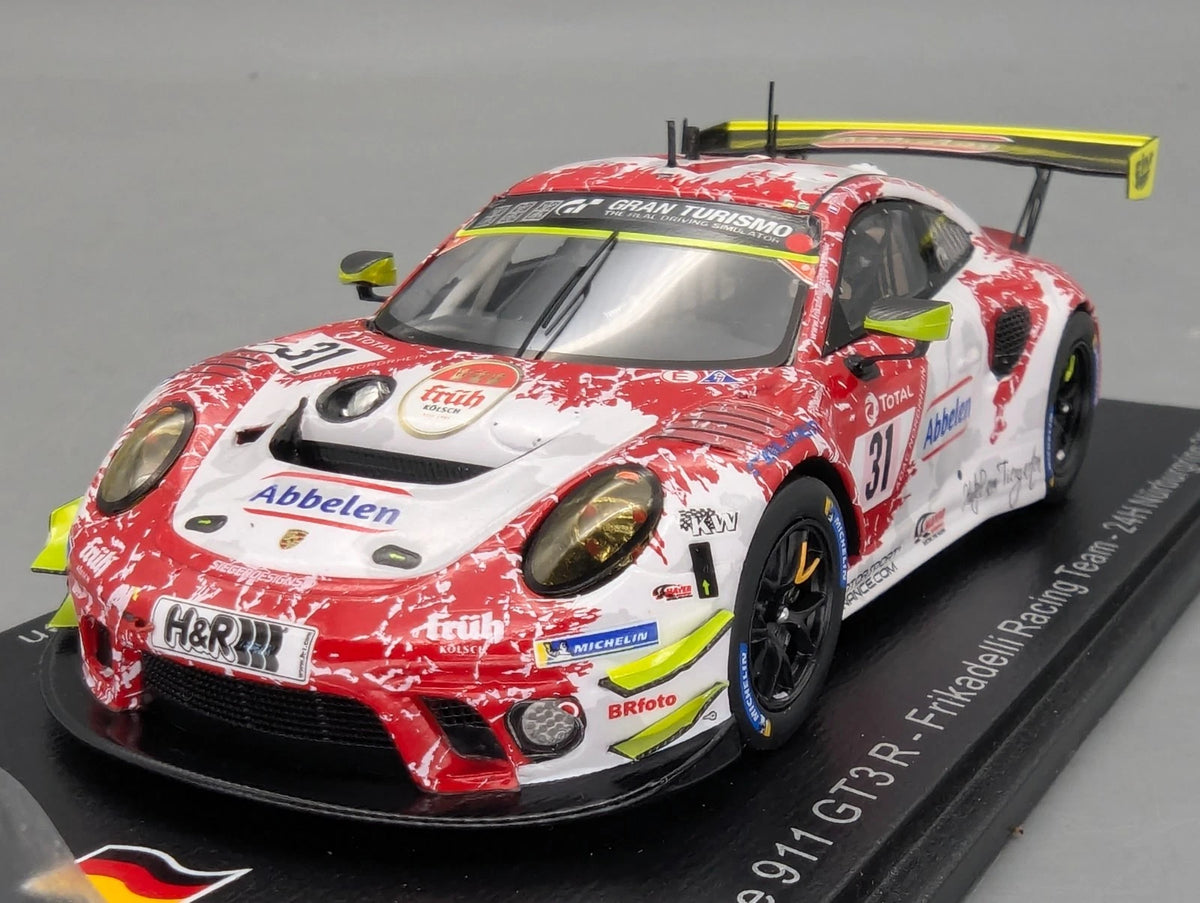 Modellautos 1:43 Spark SG782 Porsche 911 GT3 R 24H Nürburgring 2021 #31 OVP