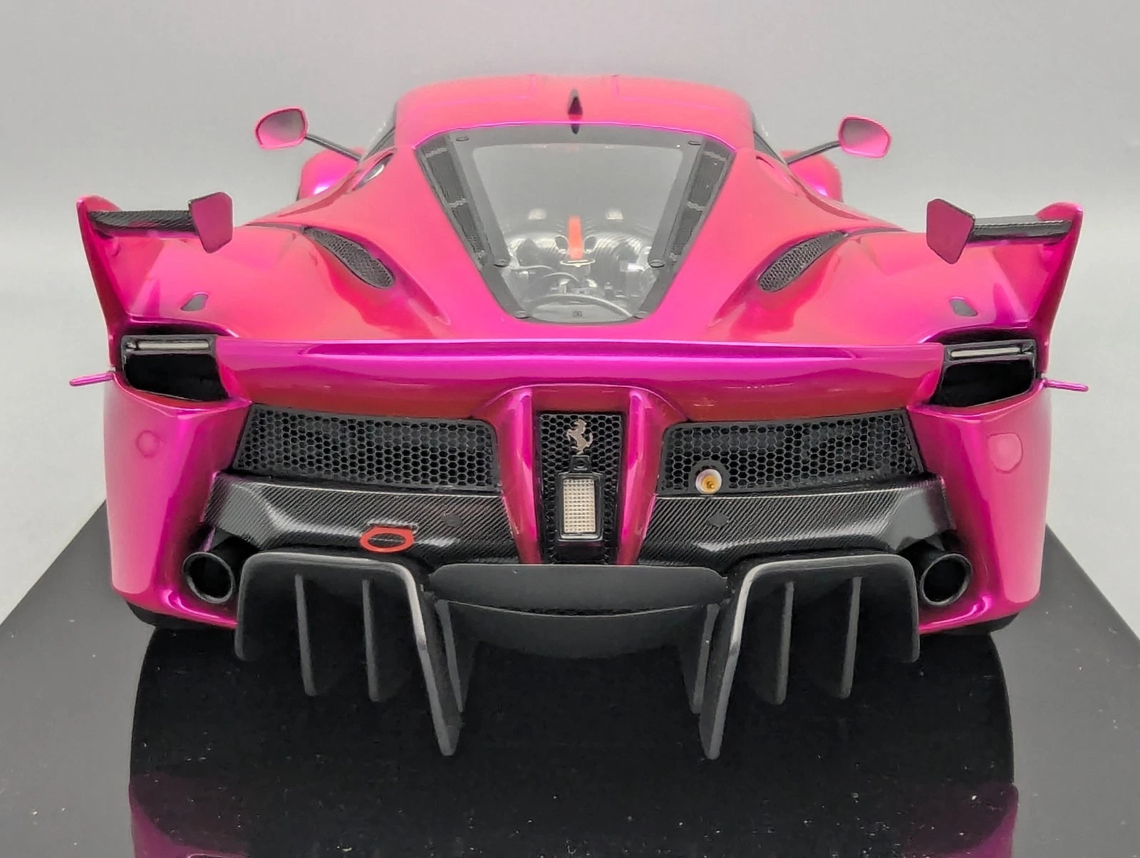 Modellautos 1:12 BBR Ferrari FXX-K 2014 Flash Pink Ltd 01/01 Vitrine OVP