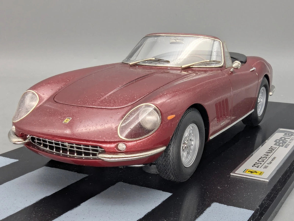Modellautos 1:18 BBR Ferrari 275 GTS/4 Spider NART 1967 Rain Version 02/02 OVP
