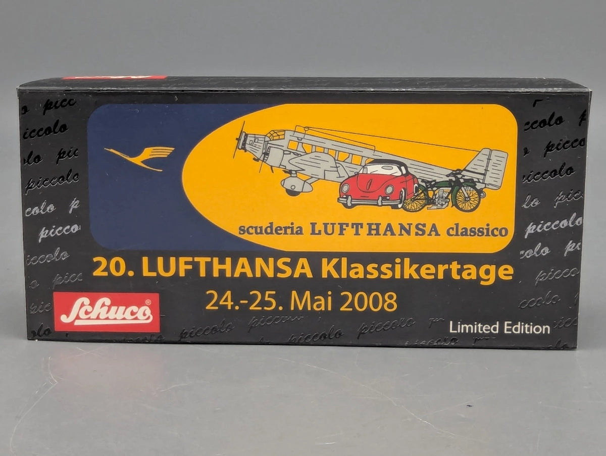 Modellautos 1:90 Schuco Piccolo Set 20. Lufthansa Klassikertage 2008 2-tlg OVP