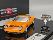 Eidolon Make Up 1:43 Lamborghini Miura P400 SV 1971 Red Engine Set mit OVP