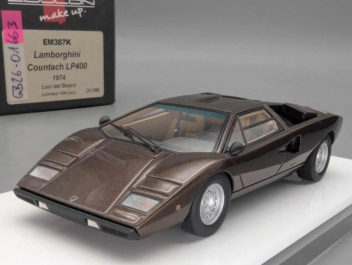 Eidolon Make Up 1:43 Lamborghini Countach LP400 1974 Luci di Bosco Lt 31/100 OVP