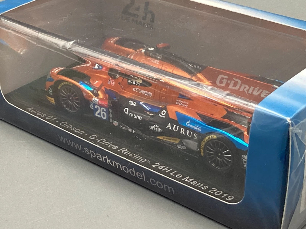 Modellautos 1:43 Spark Aurus 01 Gibson G-Drive LM 2019 #26 OVP ungeöffnet
