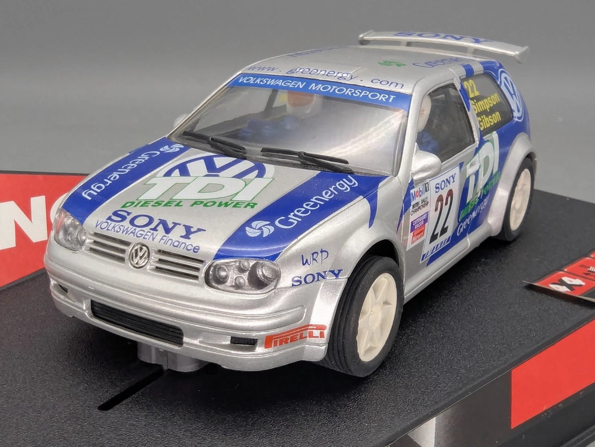 Modellautos Slotcar 1:32 Ninco 50243 Volkswagen VW Golf TDI Greenergy mit OVP
