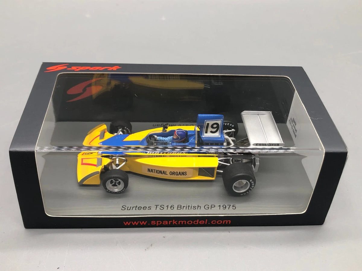 Modellautos 1:43 Spark Surtees TS16 Formel1 Morgan #19 mit OVP