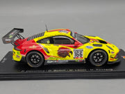 Modellautos 1:43 Spark SB456 Porsche 911 GT3 R WINNER AM 24h Spa 2021  #166 OVP