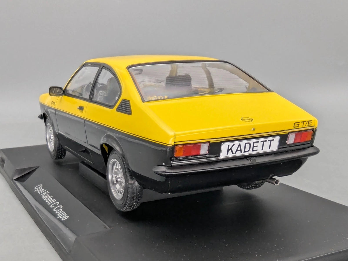 Modellautos 1:18 MCG Modelcar Group 18190 Opel Kadett C Coupe GT/E Yell Blck OVP