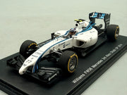 Modellautos 1:43 Spark Williams FW36 Mercedes 3rd Abou Dhabi GP 2014 mit OVP