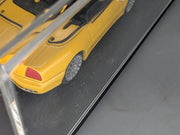 Modellautos 1:43 BBR Maserati 4200 Spyder 2001 Gelb mit OVP