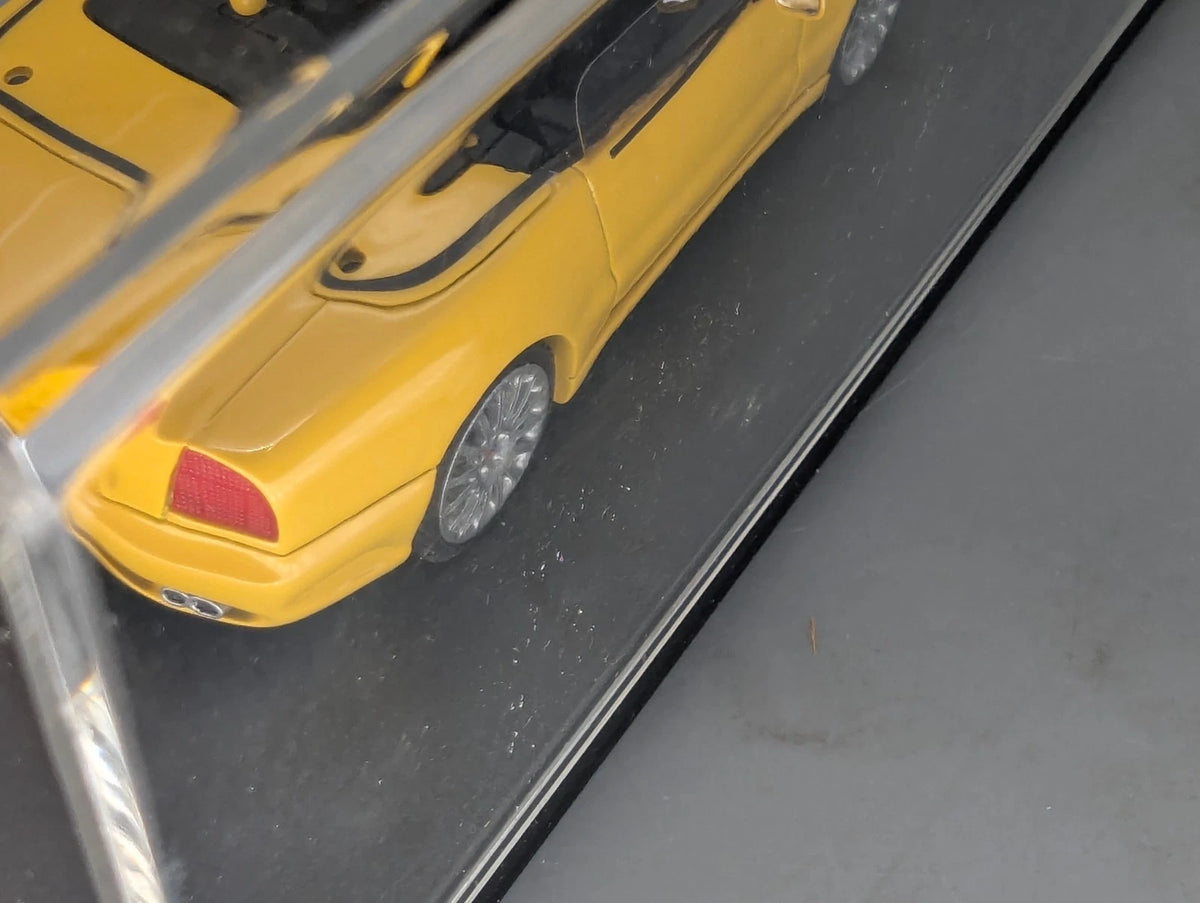 Modellautos 1:43 BBR Maserati 4200 Spyder 2001 Gelb mit OVP