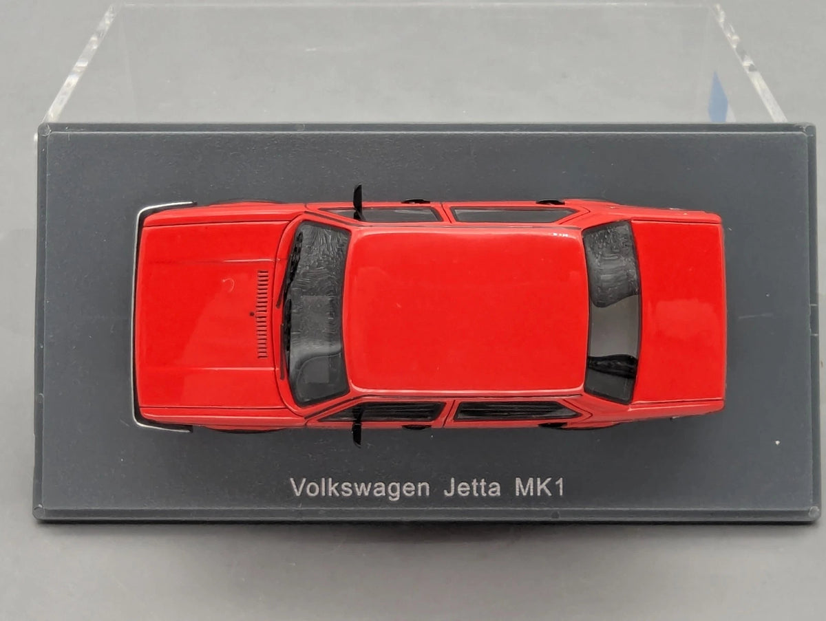 Modellautos 1:43 Neo Scale Models 43646 Volkswagen VW Jetta Mk1 Rot mit OVP